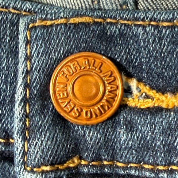 7 For All Mankind Mens The Slim Cigarette Blue Medium Wash Jeans 27 AU0351273A - Picture 4 of 11